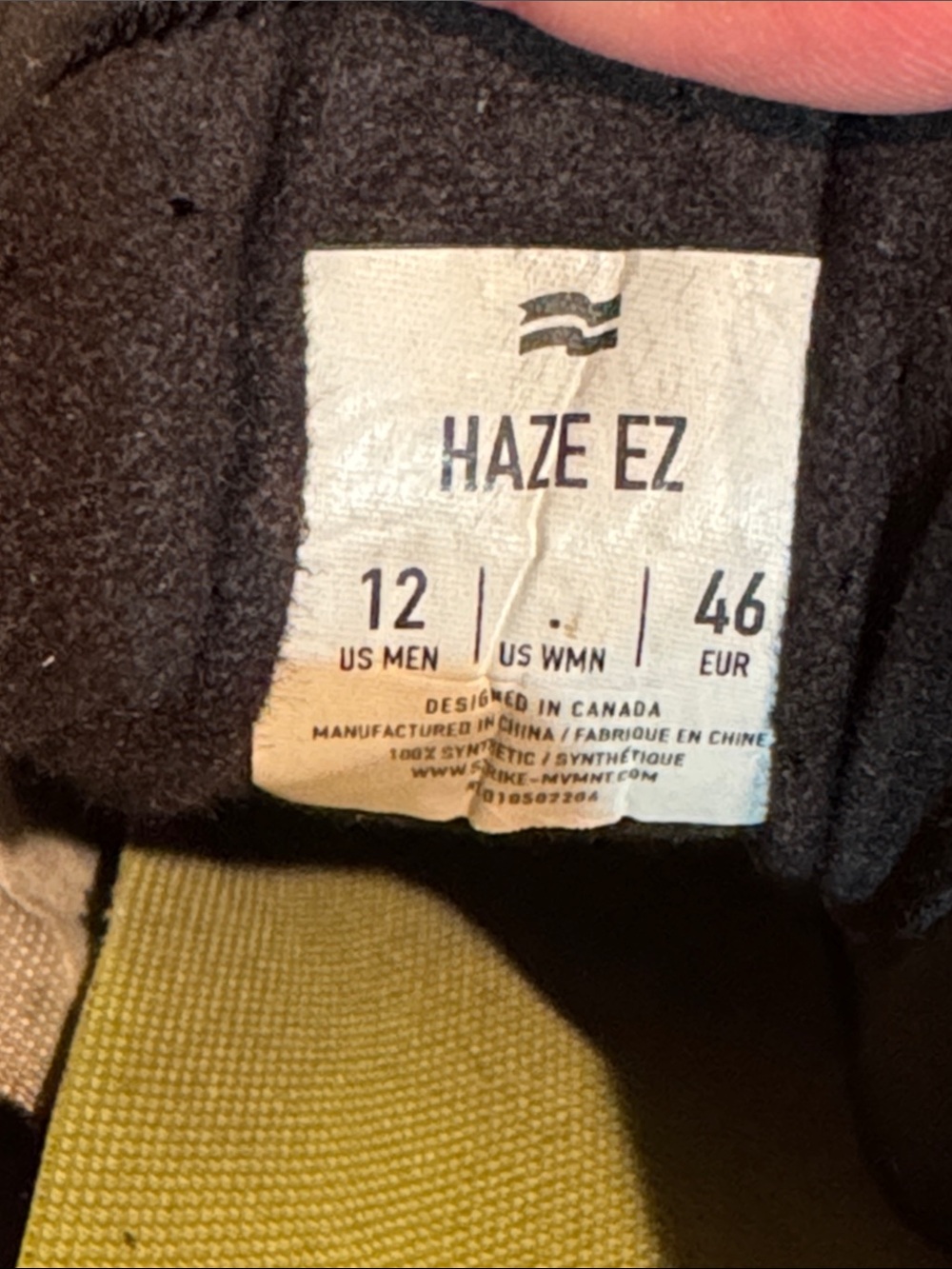 Strike MVMT EZ Trainers (Black/White) - Picture 2 of 5